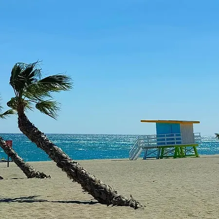 Appt T1 Bis, Terrasse Face Mer, Renove, Climatise Daire
