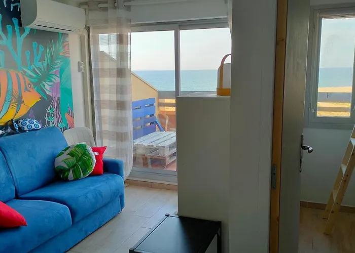 Appt T1 Bis, Terrasse Face Mer, Renove, Climatise *